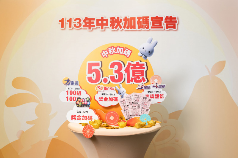 彩世界開獎網新聞圖片 今晚威力彩頭獎連24摃,下期獎金上看5.8億元。(資料照)