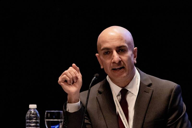 明尼阿波利斯聯邦準備銀行總裁卡西卡里（Neel Kashkari）。（彭博資料照）