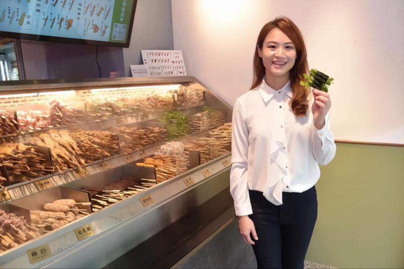 陳妍霖分享創業故事。（陳妍霖提供）