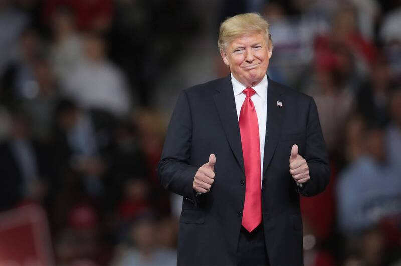 傳美國總統當選人川普（Donald Trump）獲選《時代》雜誌2024年度風雲人物（Time Person of the Year）。（法新社）