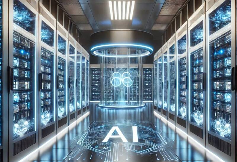 Omdia預估，2025年受惠於雲端服務供應商與相關企業進入AI伺服器的下一個部署階段，全年整體伺服器市場的資本支出可望突破2800億美元。（情境照）