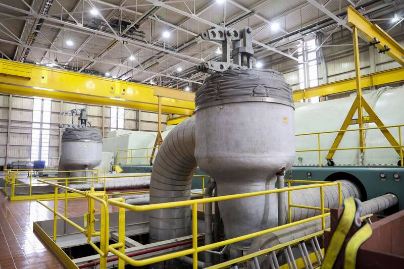 微軟在2024年9月與星座能源達成協議,計劃重啟賓州三哩島核電廠其中一座休眠的反應爐。(彭博資料照)