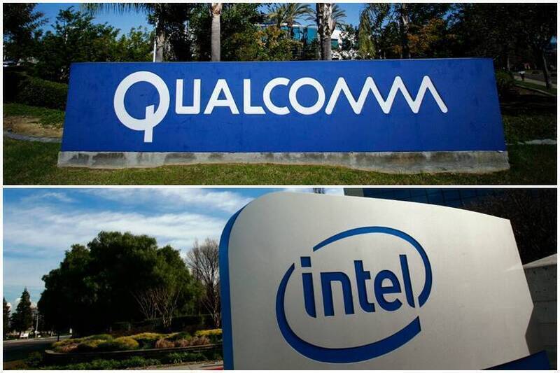 併購不成就挖角！英特爾核心架構師跳槽高通（路透資料照，本報合成）