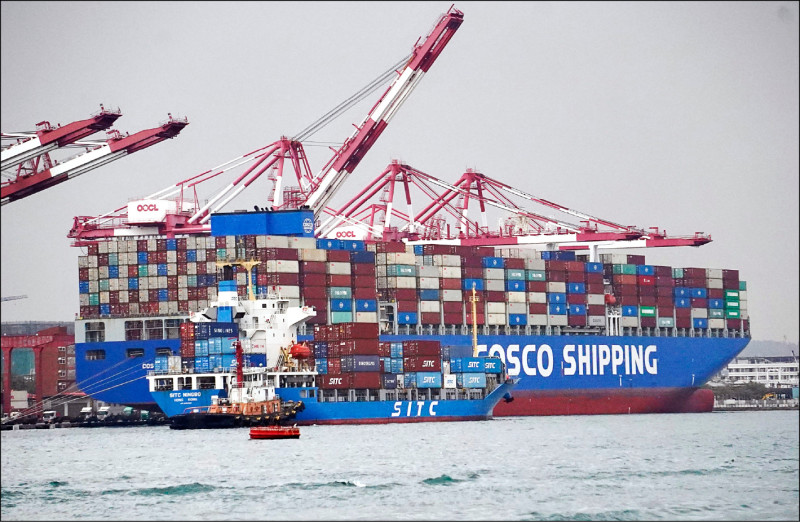 去年全年接單金額五八九五．四億美元，是歷年第三高，年增五．一％。（中央社資料照）