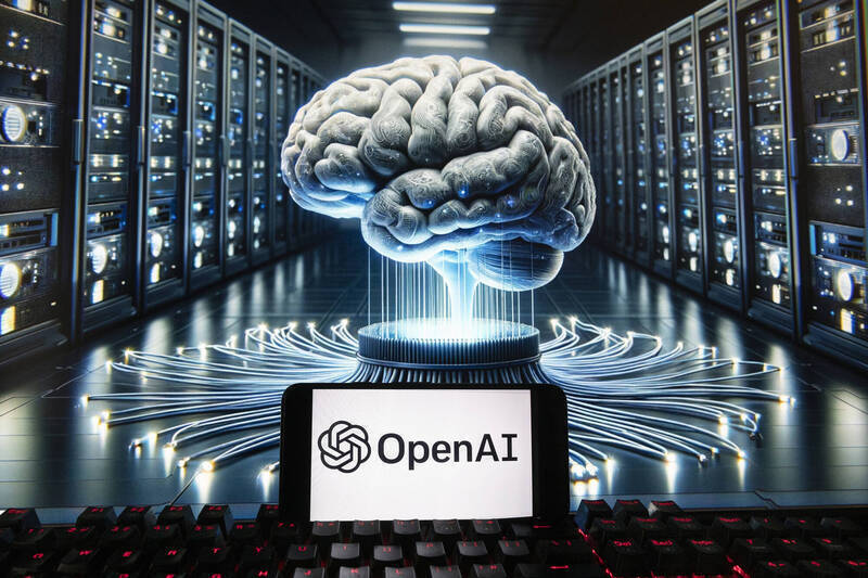 川普宣佈OpenAI、軟銀、甲骨文將成立「星際之門」。（美聯社資料照）