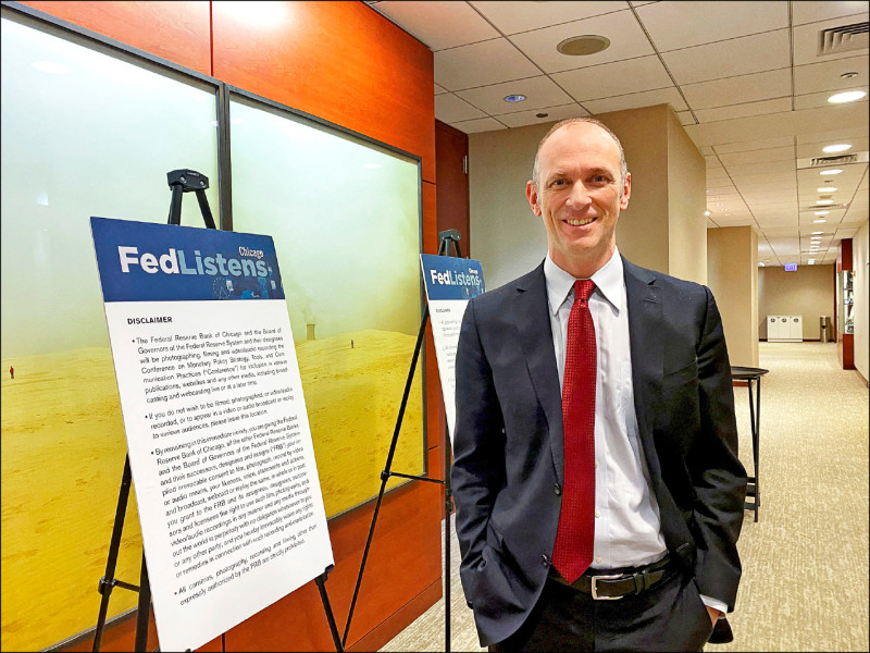 美國聯準會官員警告，忽視關稅對通膨造成的影響將是一大錯誤。圖為芝加哥聯邦準備銀行總裁古斯比。（路透資料照）