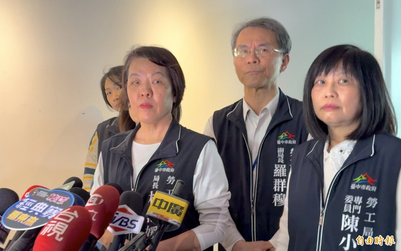 台中市勞工局表示，目前收到9家廠商共19人是受氣爆導致暫時歇業，或沒有適合工作可供安置等原因而資遣。（記者蔡淑媛攝）