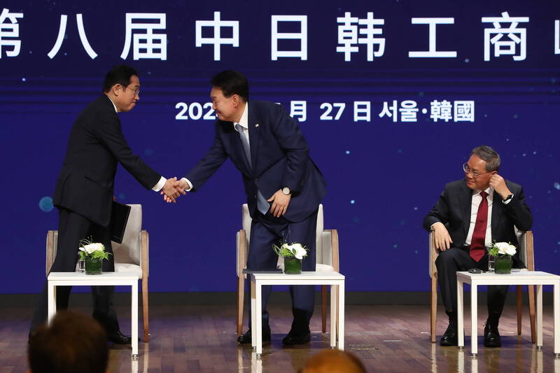 自2018年美中貿易戰爆發後，中國企業進入南韓的數量顯著增加。（資料照，歐新社）
