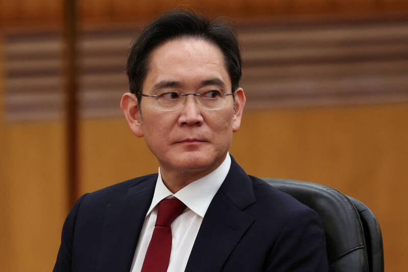 三星第3代繼承人李在鎔掌權10年，集團面臨史上最艱難的危機。（路透資料照）