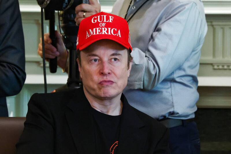 傳特斯拉董事會尋找新CEO人選。圖為特斯拉CEO馬斯克（Elon Musk）。（路透）