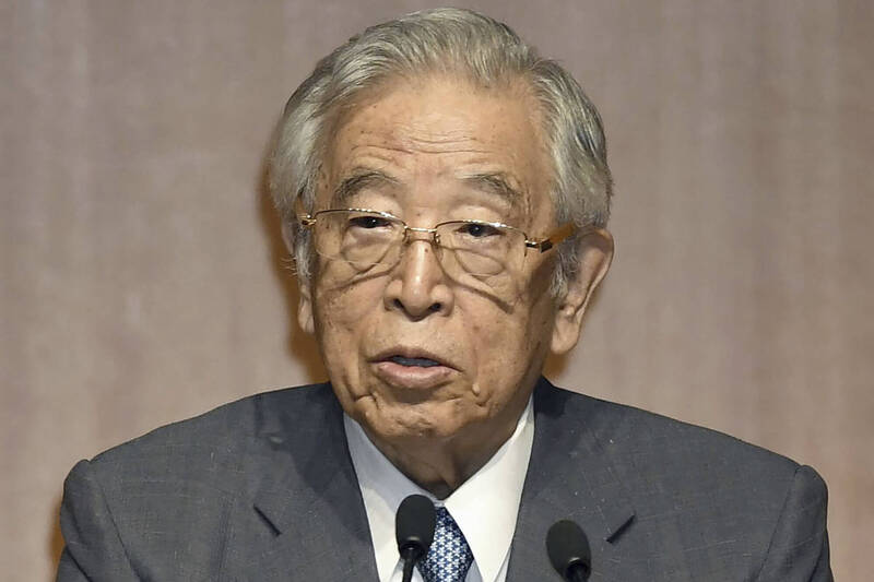 豐田汽車過去就有重用豐田家族以外經理人的歷史，圖為章男的父親豐田章一郎。（美聯社）
