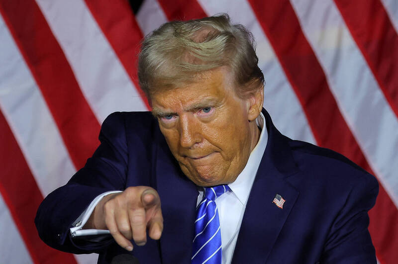 川普（Donald Trump）上任推行了一系列以「美國優先」為核心政策。（路透資料照）