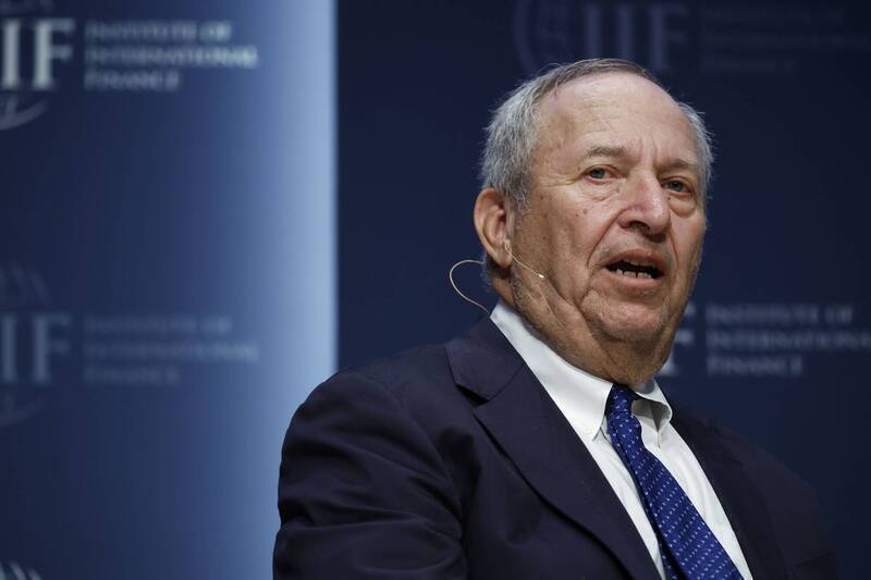 美國前財政部長薩默斯（Lawrence Summers）。（彭博）