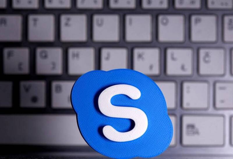 Skype將於5月5日終止服務。（路透）