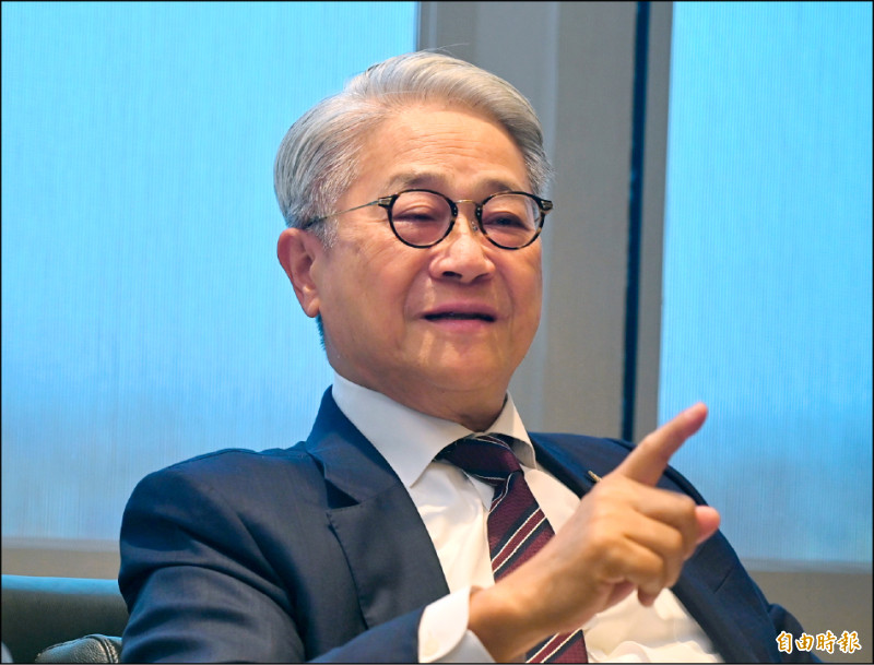 台新金董事長吳東亮。（記者王藝菘攝）