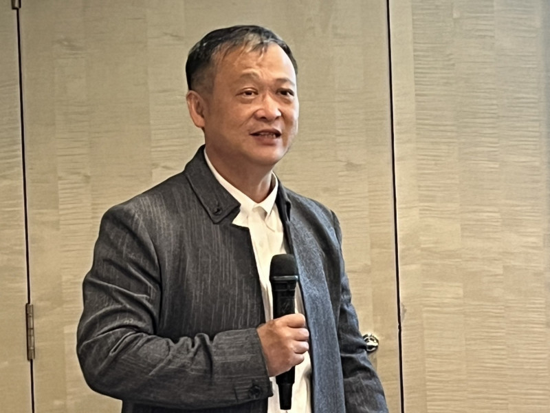 創新服務董事長吳智孟。（記者洪友芳攝）