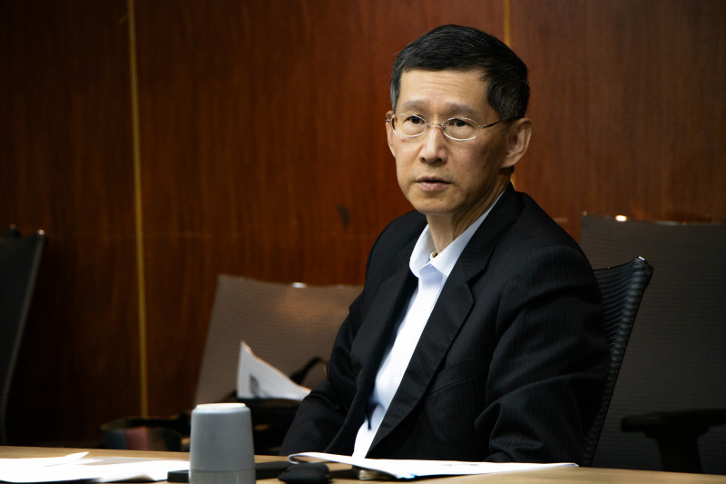 國發會產業發展處處長蕭振榮表示，「Startup Global Program」啟動滿10年，已有3分之1參與的國際新創團隊與台積電、聯發科、廣達等企業展開實質合作。（圖由國發會提供）