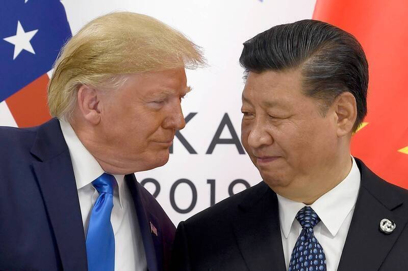 美中本周將在瑞士商討關稅議題。（美聯社）