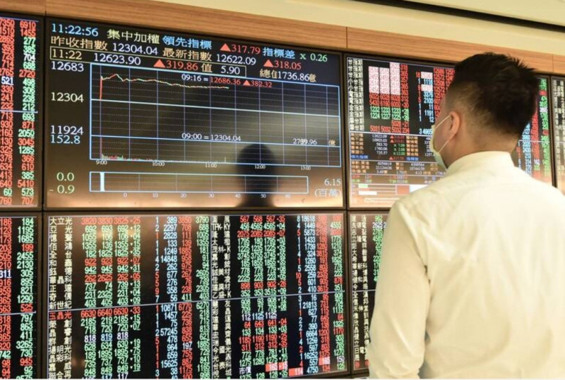 投顧機構表示，台股短線看漲，但須留意台幣升值對出口及金融業的負面影響。（記者王孟倫攝）