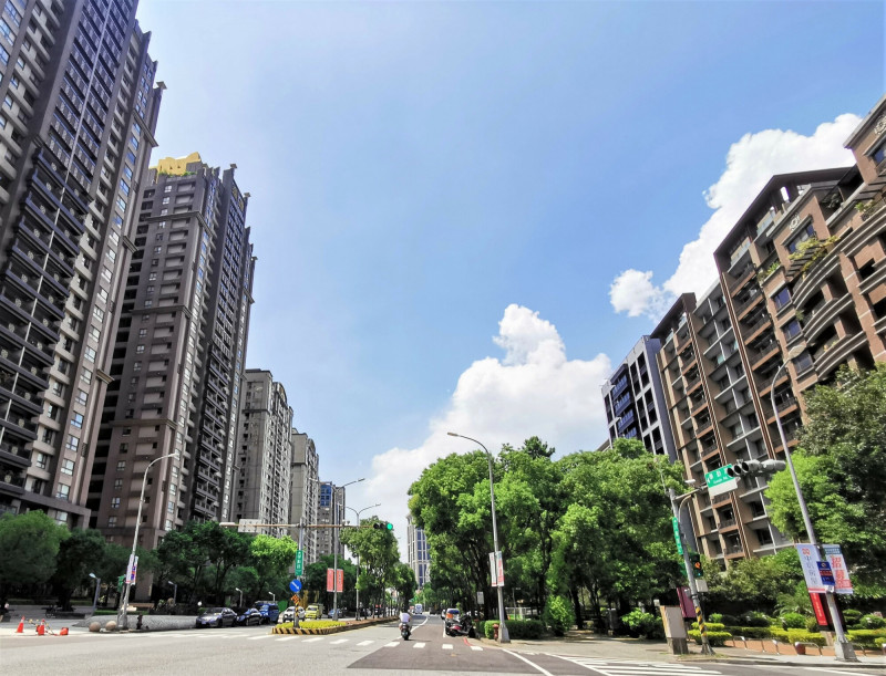 新北市三峽區近10年不動產交易單價漲幅達77.2%，圖為北大特區一帶。（新北市地政局提供）