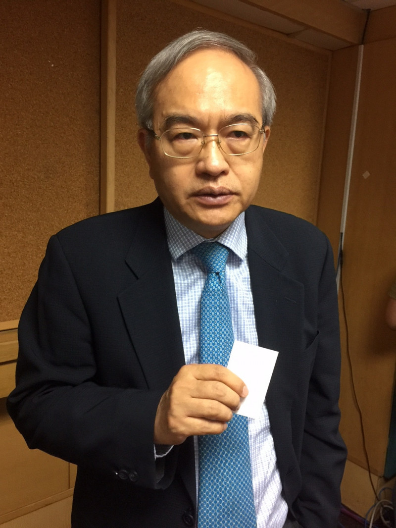 義隆電董事長葉儀晧。（記者卓怡君攝）