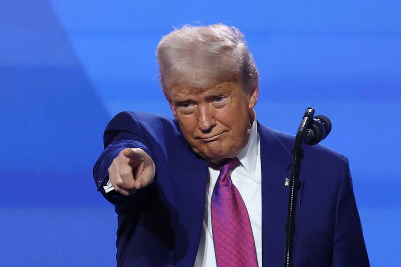 美國總統川普（Donald Trump）。（歐新社）