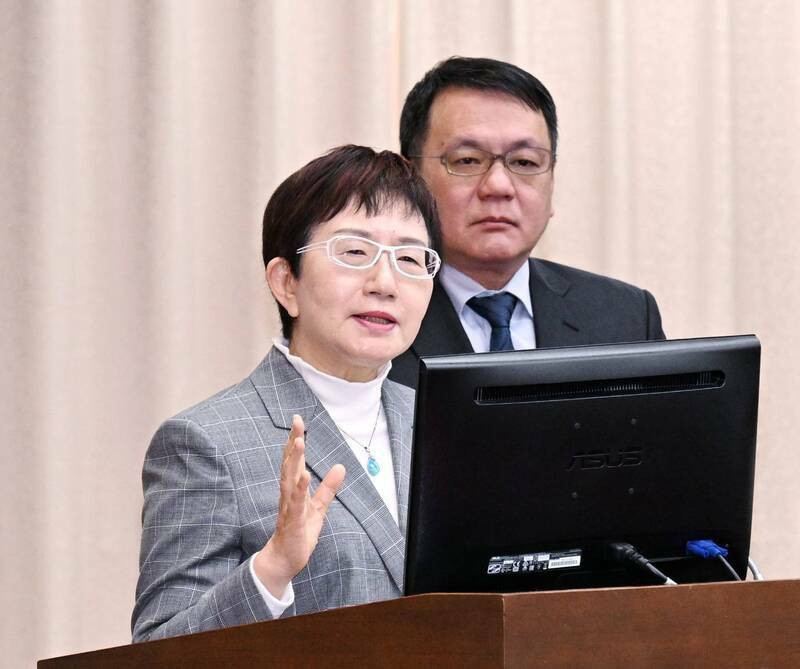 財政部長莊翠雲表示，今年稅收應該可以達標。（資料照）
