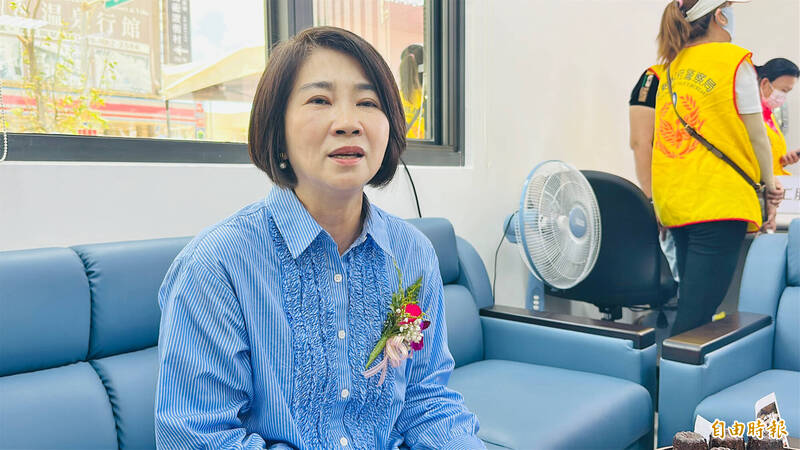 核三廠17日將除役，縣長周春米發表看法。（記者蔡宗憲攝）