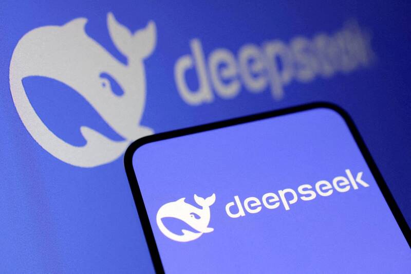 最新報告顯示，DeepSeek 使用率雪崩。（路透）