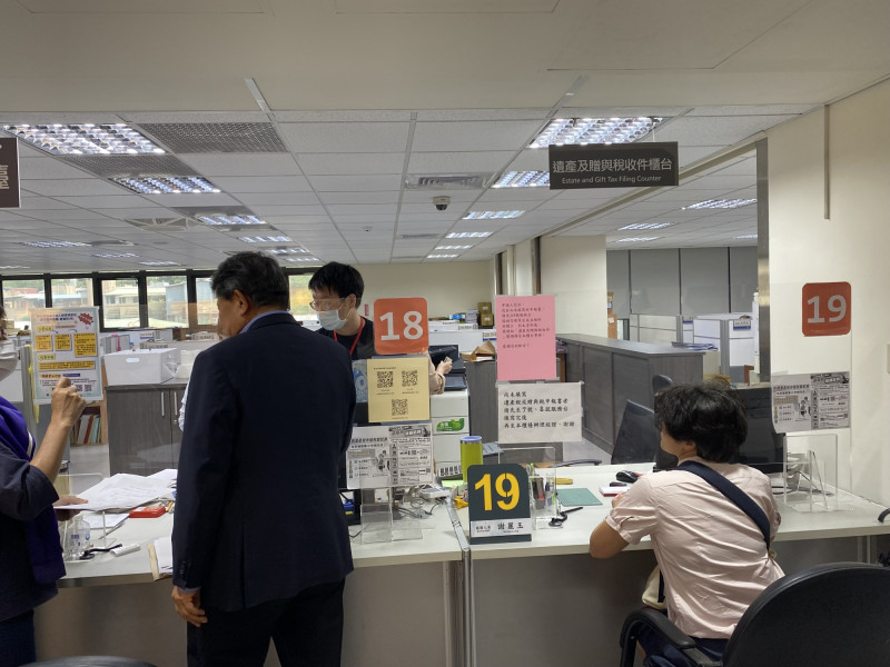 台北國稅局表示，被繼承人遺有公設地，可減免遺產稅。（記者鄭琪芳攝）