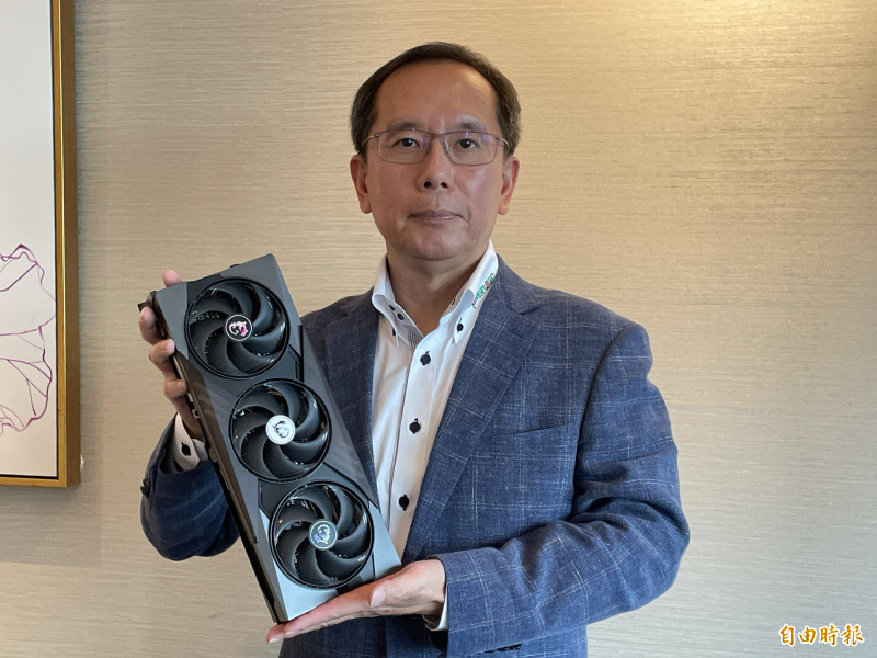 動力-KY今年第二季營運將優於第一季表現。圖為董事長許文昉。（記者歐宇祥攝）