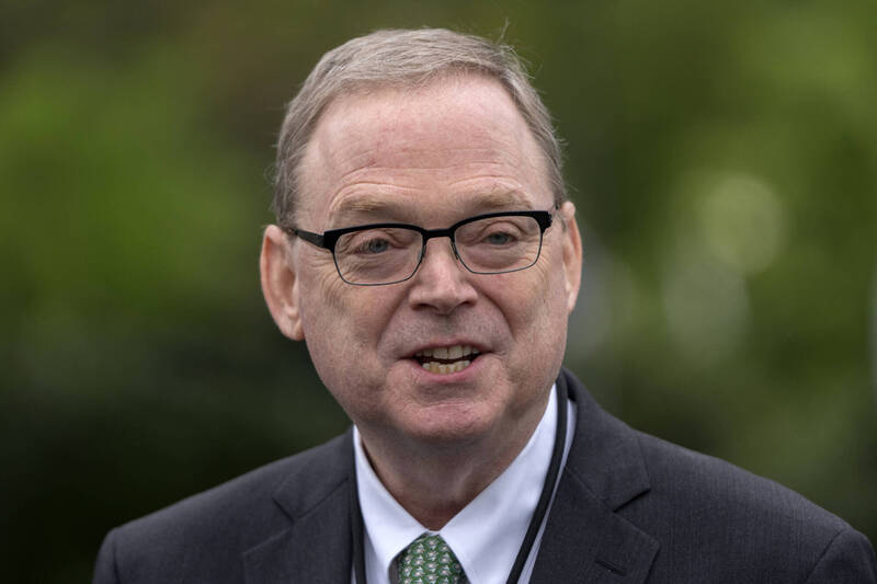 白宮國家經濟委員會（NEC）主任哈塞特（Kevin Hassett）。（美聯社）