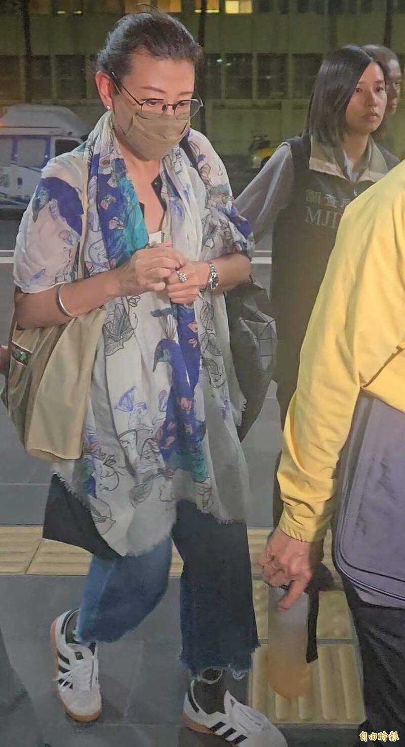 台開董事長邱于芸。(記者王定傳攝)