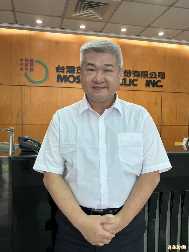 茂矽預計下半年完成建置碳化矽（SiC）生產線，並展開試產，明年量產可望挹注營運。圖為茂矽總經理盧建志。（記者洪友芳攝）