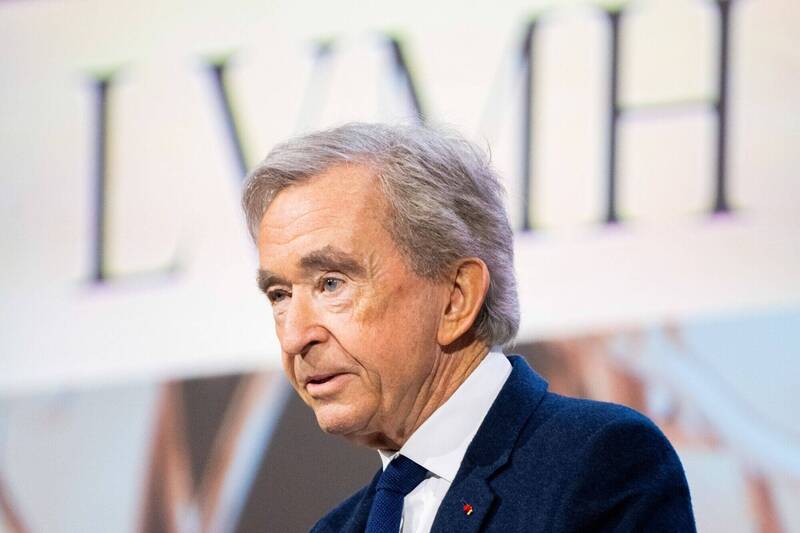 LVMH集團執行長阿爾諾（Bernard Arnault）。（彭博資料照）