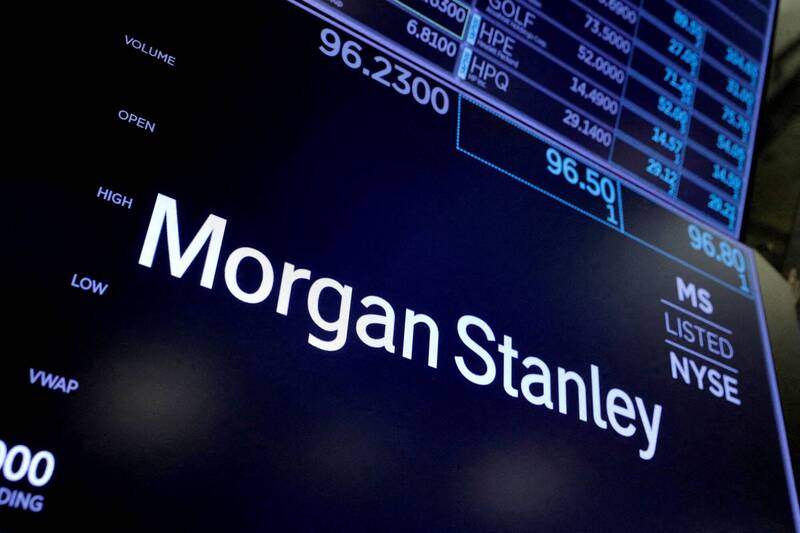 摩根士丹利（Morgan Stanley）對大多數美國主要資產持樂觀態度，唯一例外的是美元。（路透）