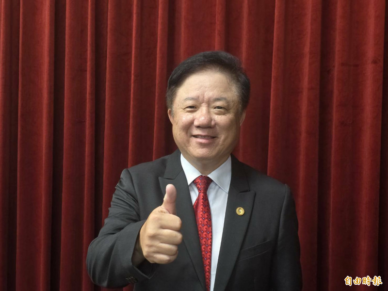 中華電信董事長簡志誠。（記者王憶紅攝）