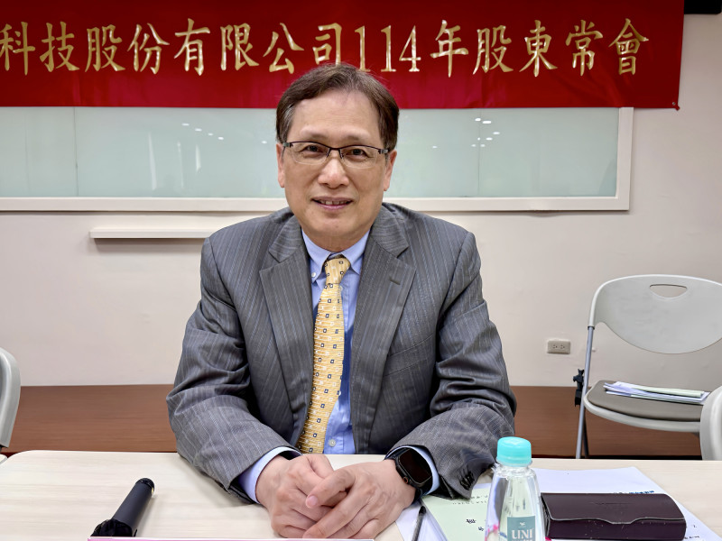 良維董事長李淳正今天在股東會後表示，AI技術快速滲透各產業，不僅資料中心建設持續增加，全球市場也逐步強化基礎設施建置。（記者方韋傑攝）