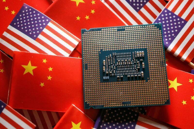經濟部長郭智輝指出，中國的AI（人工智慧）軟體緊追在美國之後，美國國安系統對此非常重視。（路透）