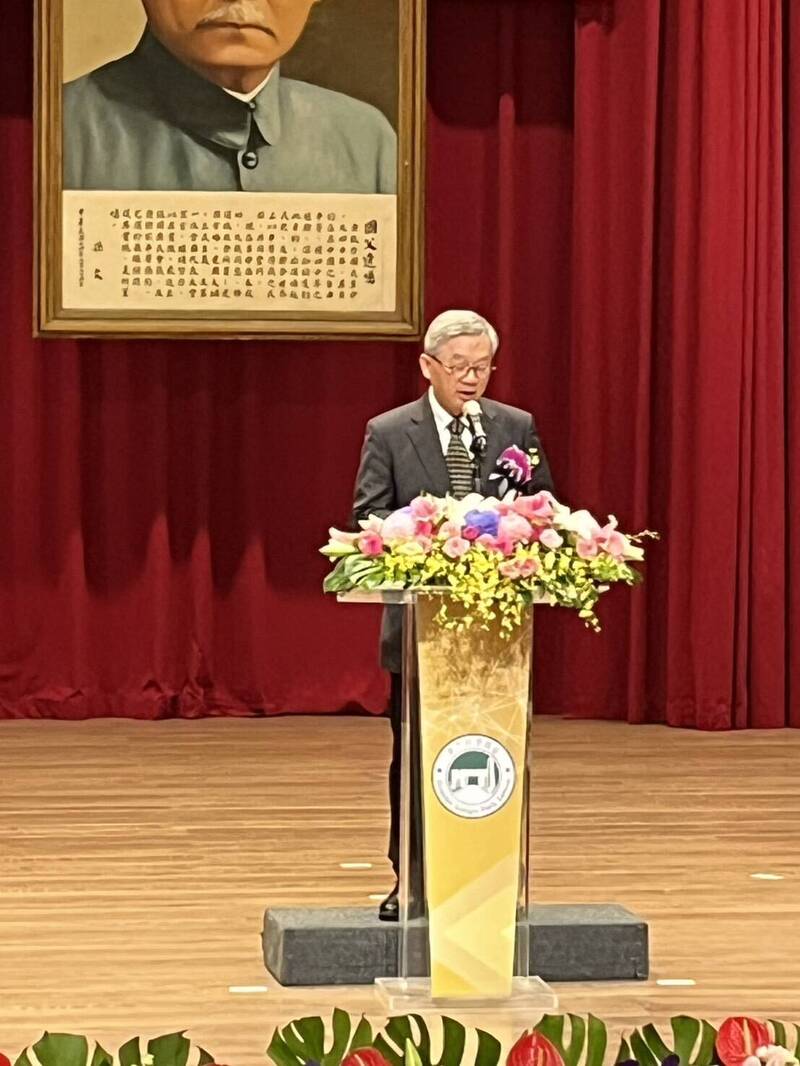 國科會主委吳誠文強調，竹科不僅是臺灣經濟的命脈，更影響全臺半導體產業鏈。（記者洪友芳攝）