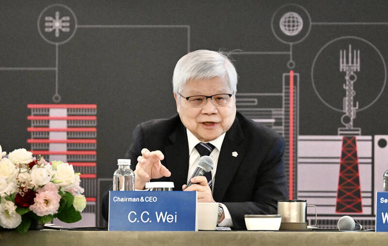 台積電董事長兼執行長魏哲家表示，台積電不會在中東設立製造基地。（資料照）