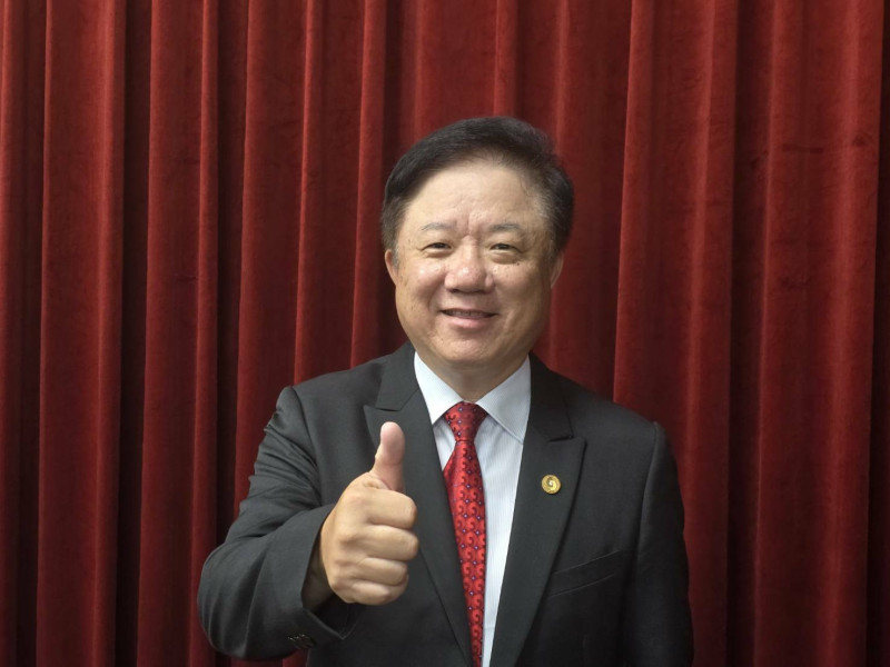 中華電信董事長簡志誠。（記者王憶紅攝）