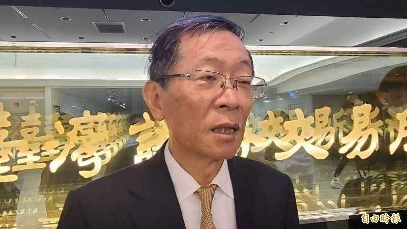 慧洋董事長藍俊昇。（記者王憶紅攝）