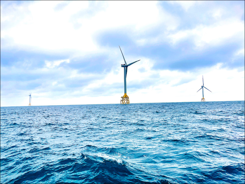 經濟部表示，我國離岸風電預計今年累計裝置容量達4.7GW，明年累計達5.3GW。（資料照）