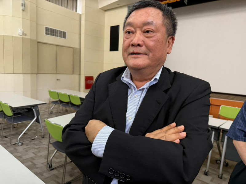 奇鋐今日舉辦股東會。圖為董事長沈慶行。（記者歐宇祥攝）