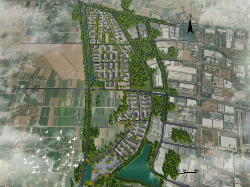 「智慧機器人產業聚落」落腳柳營。（台南市政府提供）