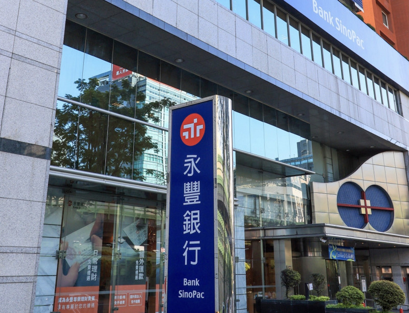 永豐銀行1-5月稅後淨利 94.92 億，續創歷年同期新高。（記者王孟倫攝）