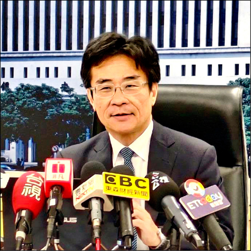 央行外匯局長蔡烱民說，4月以來的台幣強升預期已逐步消退， 近期匯市供需趨於平衡。（央行提供）
