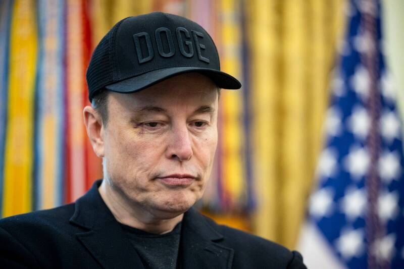 全球首富馬斯克（Elon Musk）。（彭博資料照）