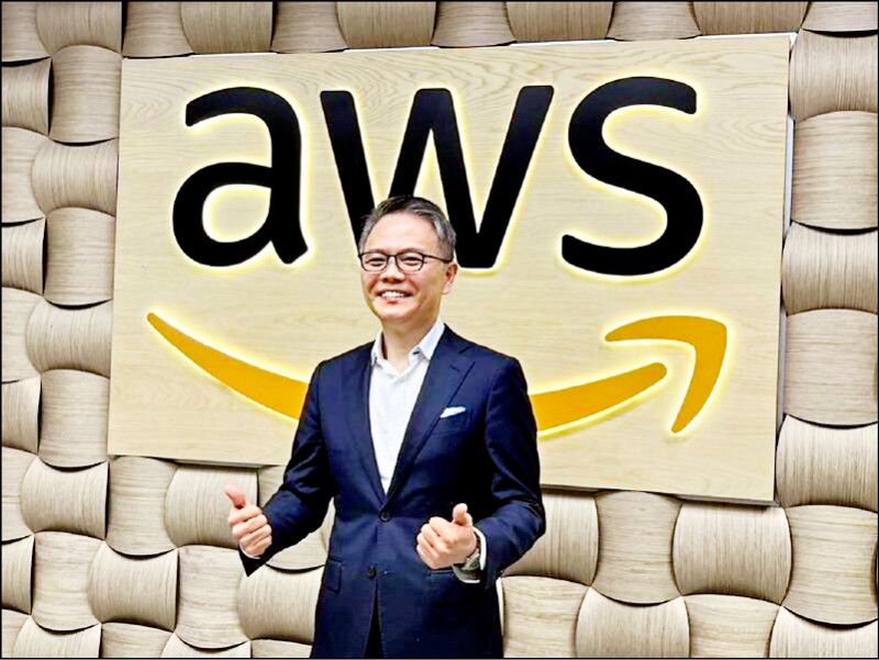 AWS台灣暨香港總經理王定愷去年宣布，2025年在台灣推出AWS基礎設施區域。（資料照）